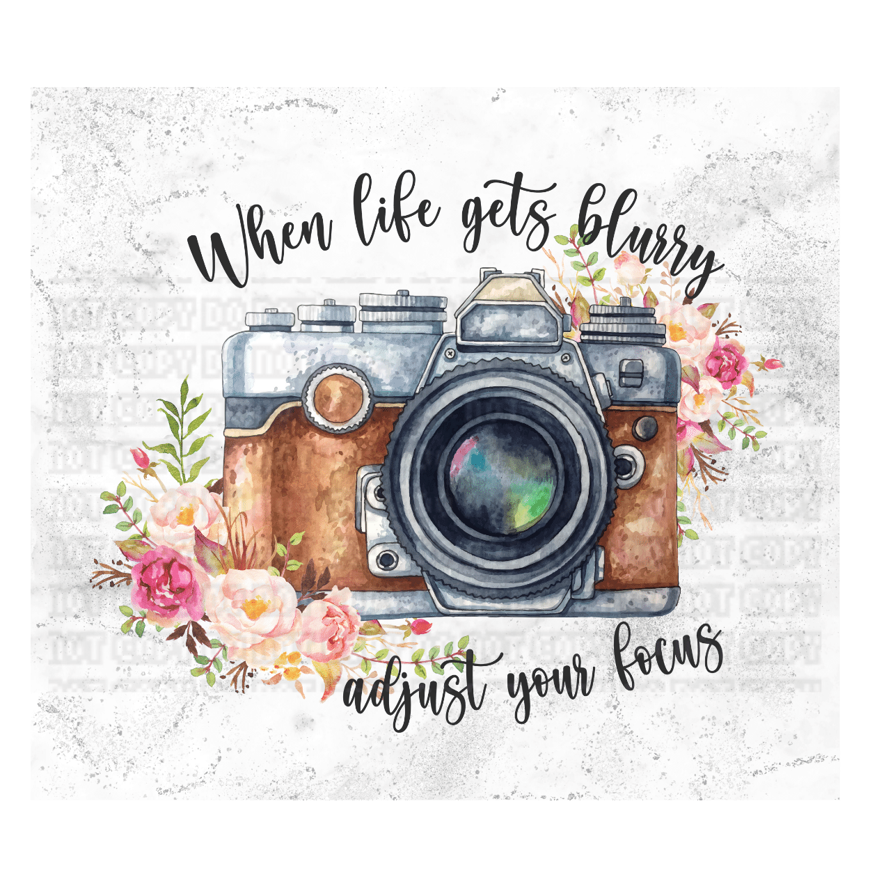Untitled design - 2024-02-07T164400.927 When Life Gets Blurry Tumbler Wrap - Image 1