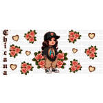 Chicana Mug Wrap