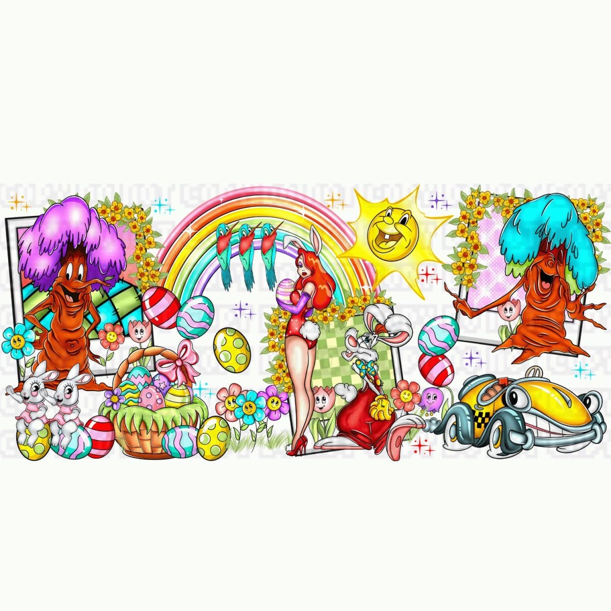 Untitled design - 2024-02-09T153126.028 J&R Easter Sublimation Libbey Wrap 16oz - Image 1