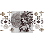Aztec Libbey Wrap