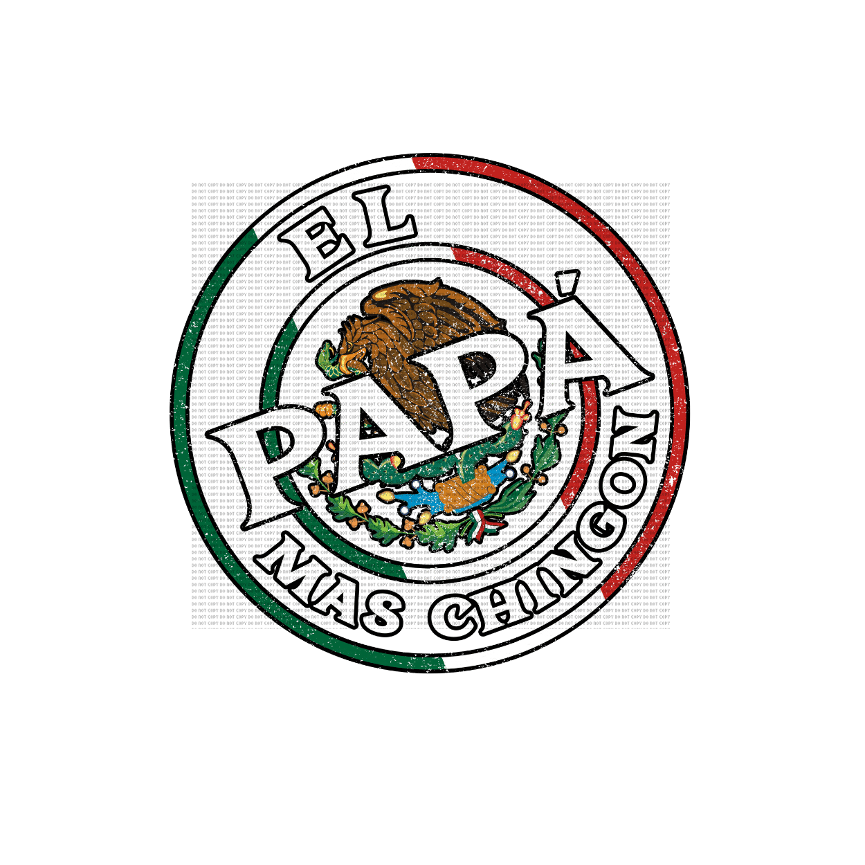 Untitled design - 2024-02-14T132717.941 El Papa Mas Chingon UVDTF Decal - Image 1