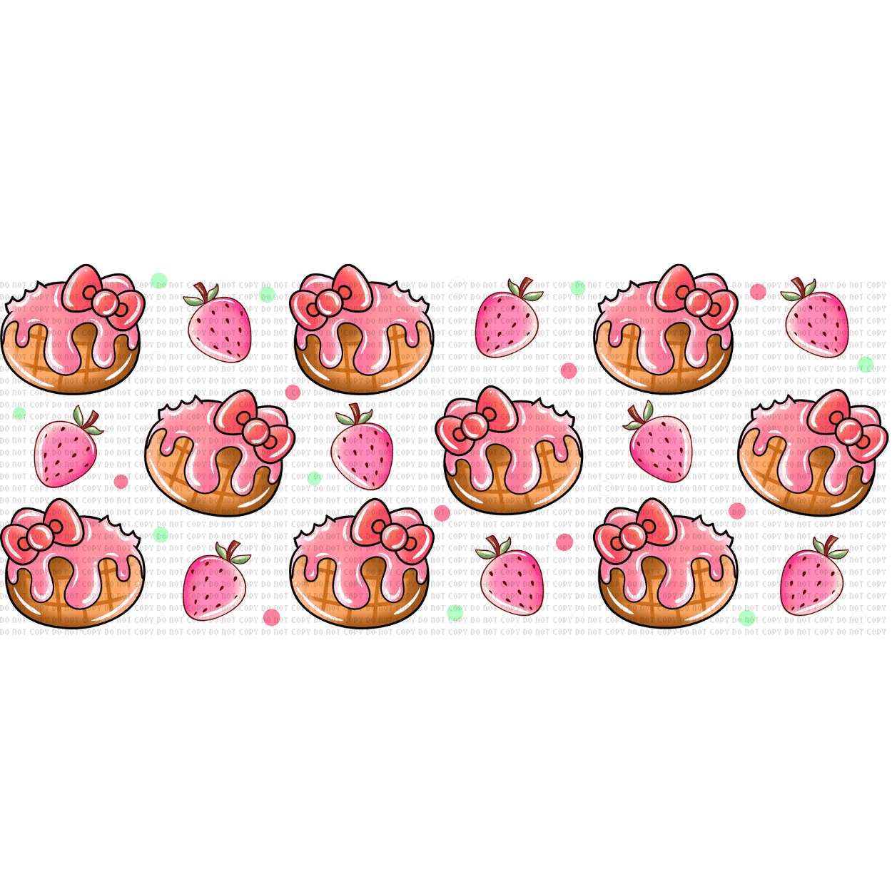 Untitled design - 2024-02-15T151240.088 Berry Waffle Sublimation Libbey Wrap 16oz - Image 1