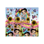 Sunflower B Care Tumbler Wrap