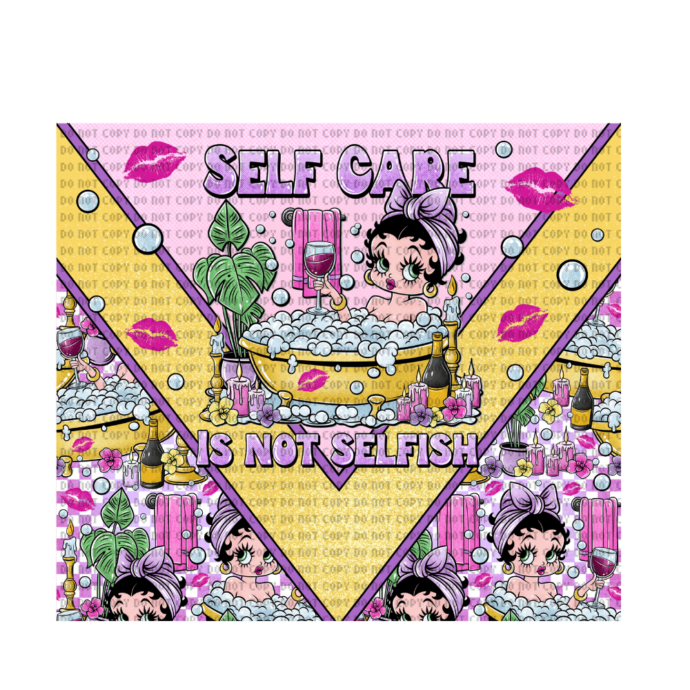 Untitled design - 2024-02-22T113111.112 B-Self Care Tumbler Wrap - Image 1