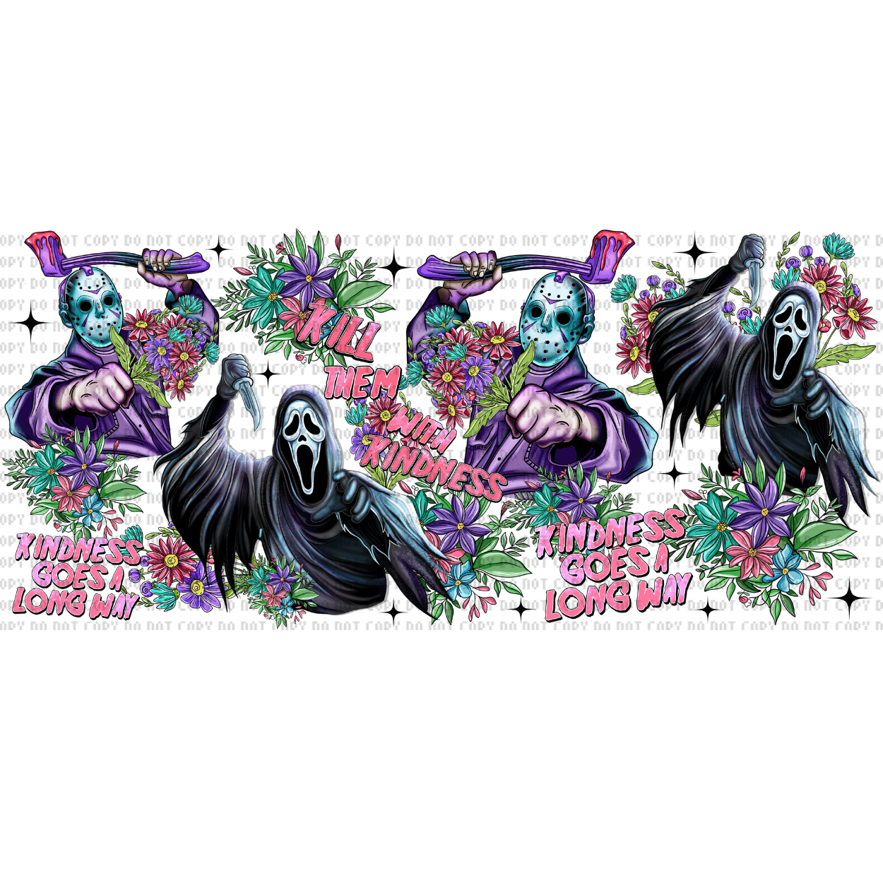 Untitled design - 2024-02-25T180845.233 Spring Horror 001 Sublimation Libbey Wrap 16oz - Image 1