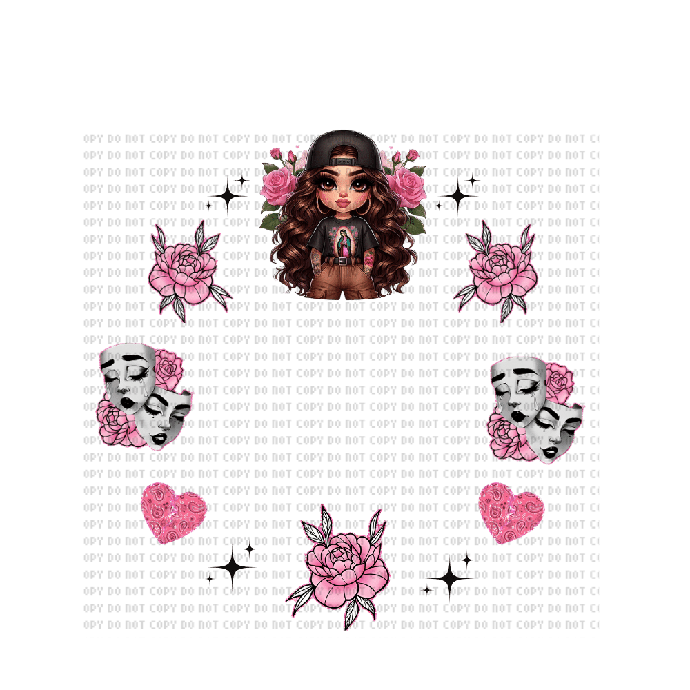 Untitled design - 2024-02-25T193318.256 La Chingona 02 UVDTF Lid Decal - Image 1