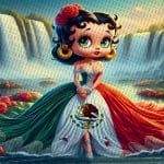 Bonita Mexican Flag Dress Tumbler Wrap
