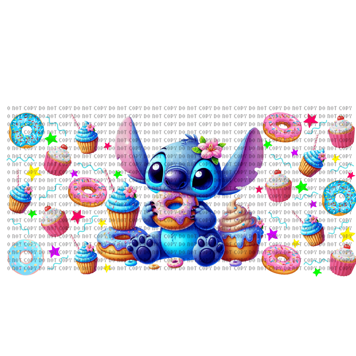 Untitled design - 2024-03-01T150830.430 Cupcakes and Sprinkles Libbey Wrap - Image 1
