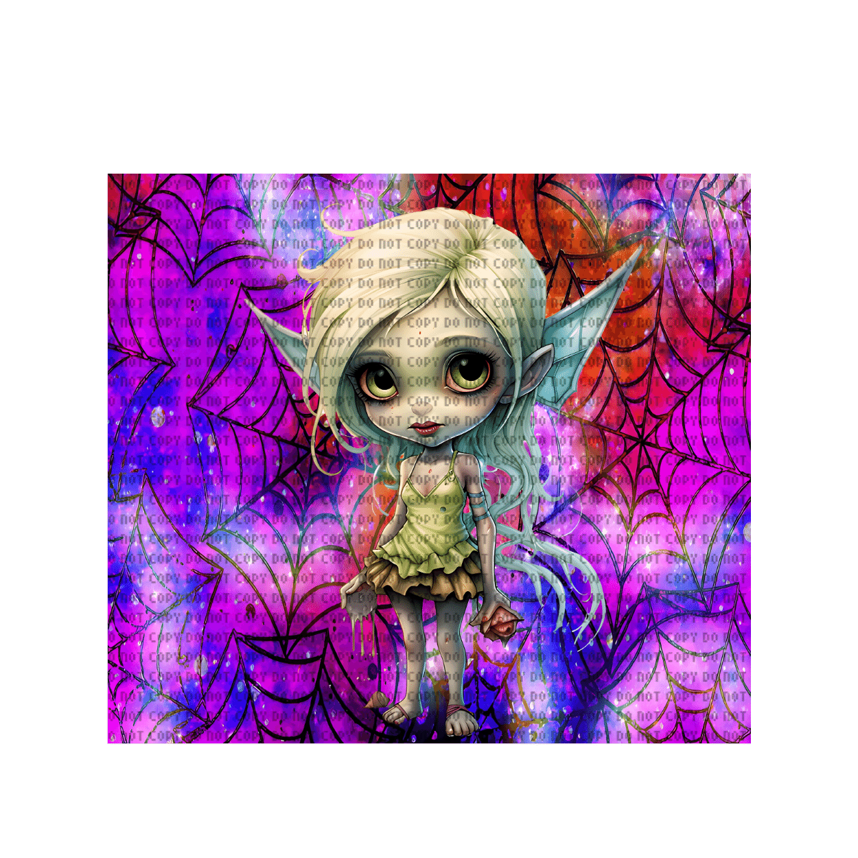 Untitled design - 2024-03-02T210028.392 Zombie T Tumbler Wrap - Image 1