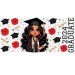 2024 Girl Graduate Sublimation Libbey Wrap 16oz