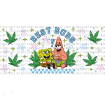 Best Buds 2 Sublimation Libbey Wrap 16oz