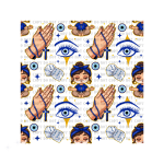 Evil Eye Chicana Tumbler Wrap