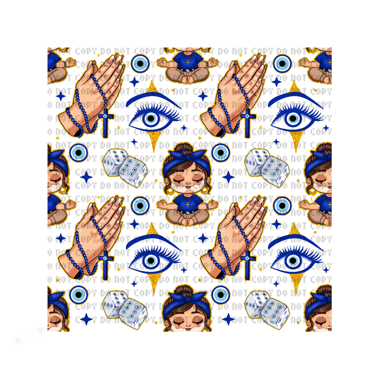 graduation 005 libbey (79) Evil Eye Chicana Tumbler Wrap - Image 1