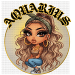 Aquarius Babe DTF