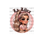 La Libra Heat Transfer Print