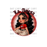 La Ariesa Heat Transfer Print