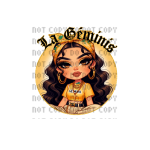 La Geminis Heat Transfer Print