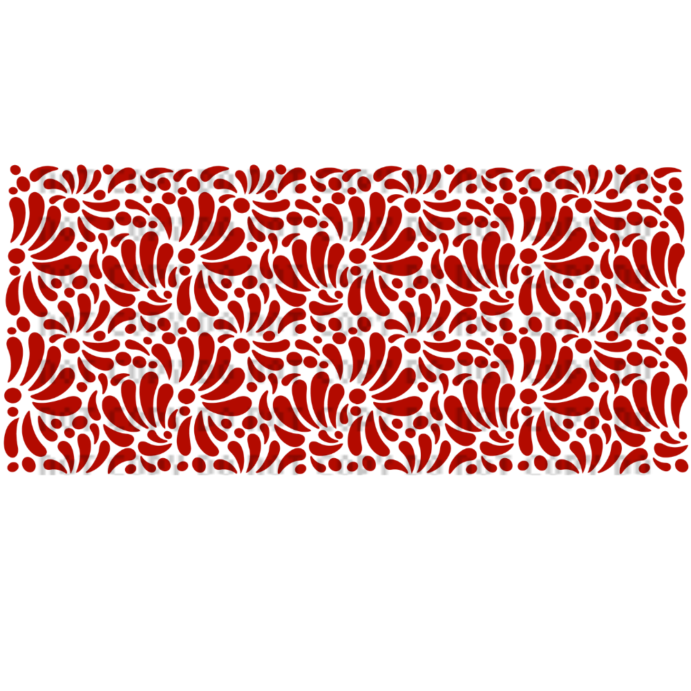 graduation 005 libbey - 2024-05-08T213604.039 Talavera Red Libbey Wrap - Image 1