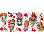 Horror Ice Cream Libbey Wrap