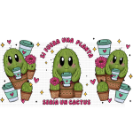 Cactus 3 Libbey Wrap