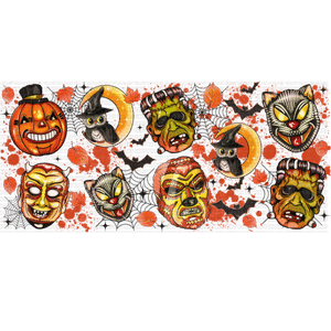 (7) (23) Vintage Mask Libbey Wrap UVDTF - Image 1