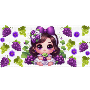 (7) (37) Baby Grapes Libbey Wrap UVDTF - Image 1