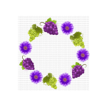 Grapes UVDTF Lid Decal