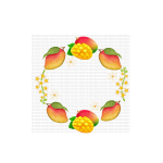 Mango UVDTF Lid Decal