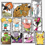 90s mashup DTF