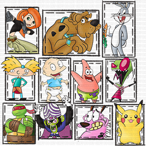 90s mashup DTF 90s mashup DTF - Image 1