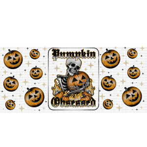 Do Not Copy (36) Pumpkin Obsessed Libbey Wrap UVDTF - Image 1