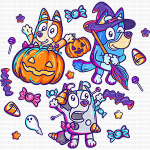 Halloween Dogs DTF