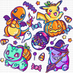 Halloween Poke DTF