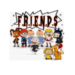 Horror Dolls Friends DTF