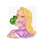 Punzel Heat Transfer Vinyl Print