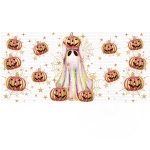 Glitter Ghost Libbey Wrap UVDTF