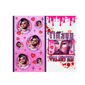 do not copy Living Dead Girl 1 Tumbler Wrap - Image 1