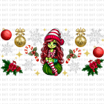 Christmas Babe Libbey Wrap Digital Download