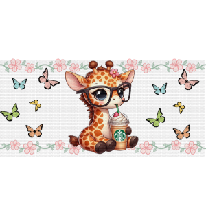Untitled design - 2024-10-10T155932.060 Baby Giraffe 002 Libbey Wrap Digital Download - Image 1