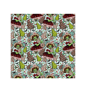 Untitled design - 2024-10-21T115106.444 Undead Debbie Blue Tumbler Wrap - Image 1