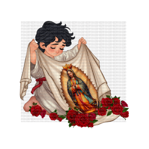 You may not resell or share this digital file. You May create physical products only - 2024-11-15T183735.624 La Guadalupana DTF - Image 1