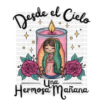 Virgencita Candle DTF