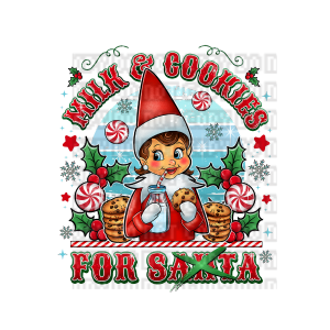 You may not resell or share this digital file. You May create physical products only (60) Female Elf Coquito DTF - Image 1