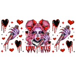 Love Kills Libbey Wrap