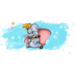Baby Elephant Sublimation Libbey Wrap 16oz