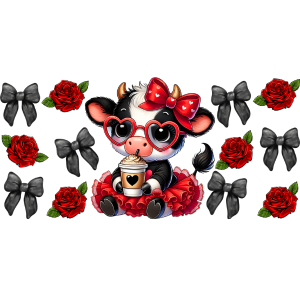 Red Moo Libbey Wrap