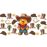 Osito Cowboy Libbey Wrap