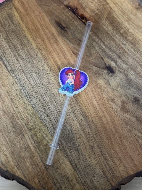 image6 (6) Ariel Chola 3D Printed Straw Topper - Image 1