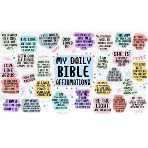 Untitled design - 2025-03-01T141923.947 Bible Affirmations Libbey Wrap UVDTF - Image 1