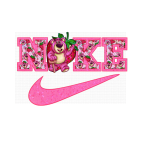 Nik Pink Bear DTF